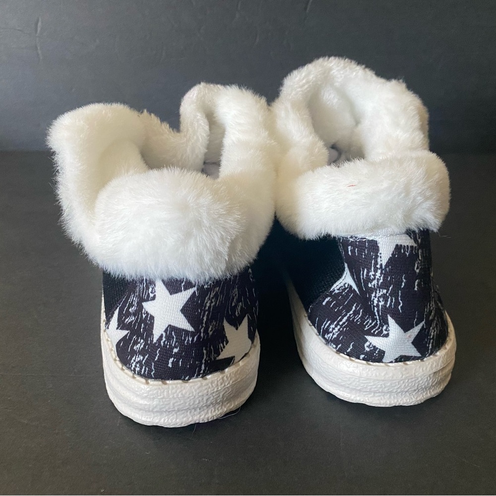 Warm Plush Lined Canvas Black - Picture 6 of 10